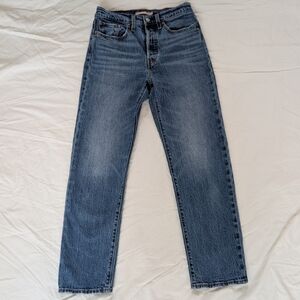 Levi's Blue Straight Leg Women's Jeans